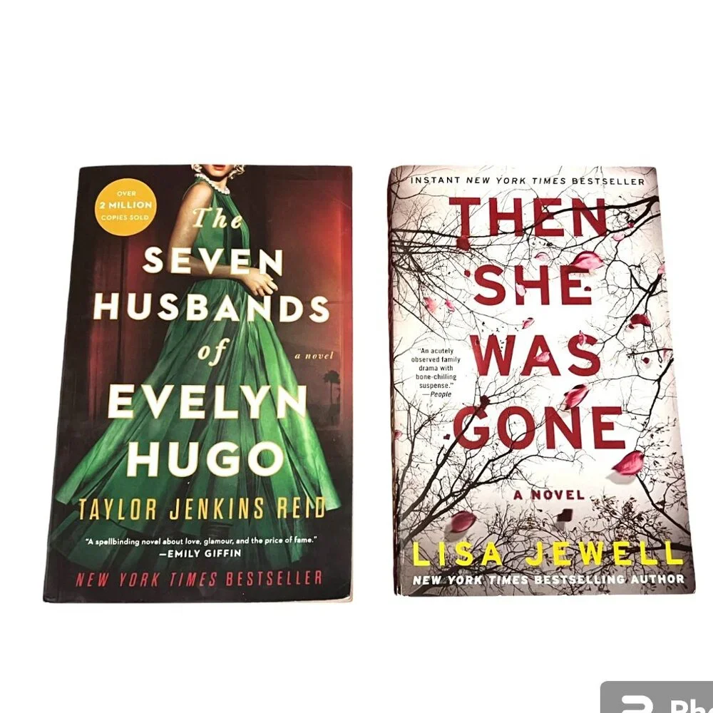 The Seven Husbands of Evelyn Hugo by - Green Cover Coffee Table Book
